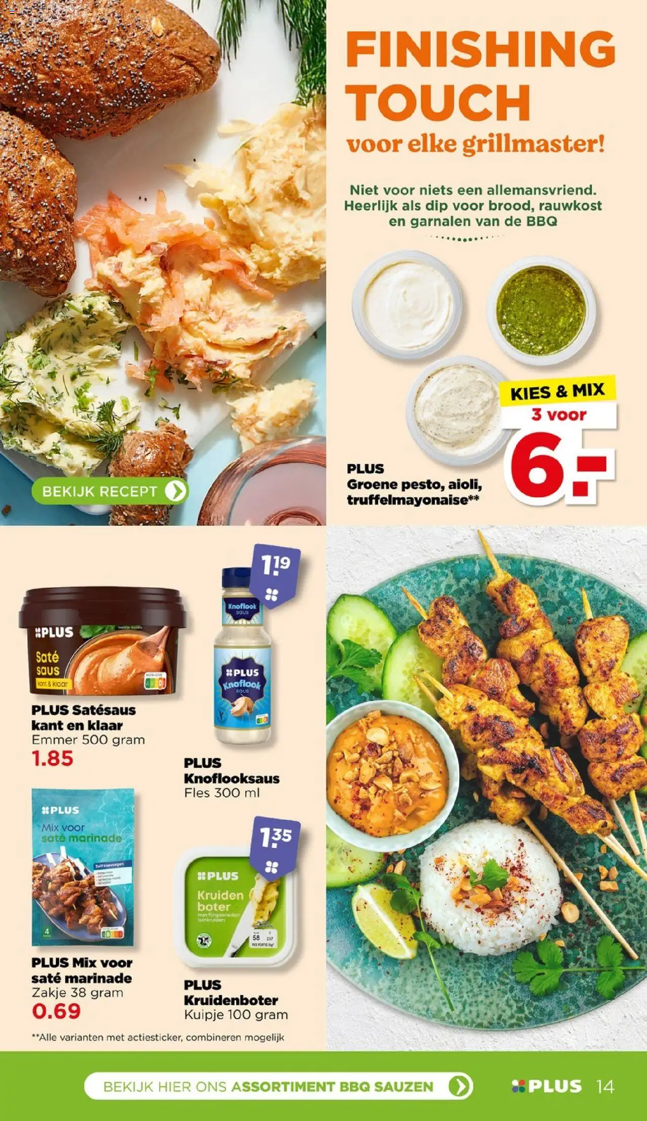  | Pagina: 14 | Producten: Fles, Dip, Saus, Knoflook