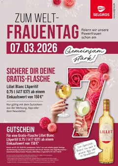 Selgros Weltfrauentag ab 07.03.2026 gültig