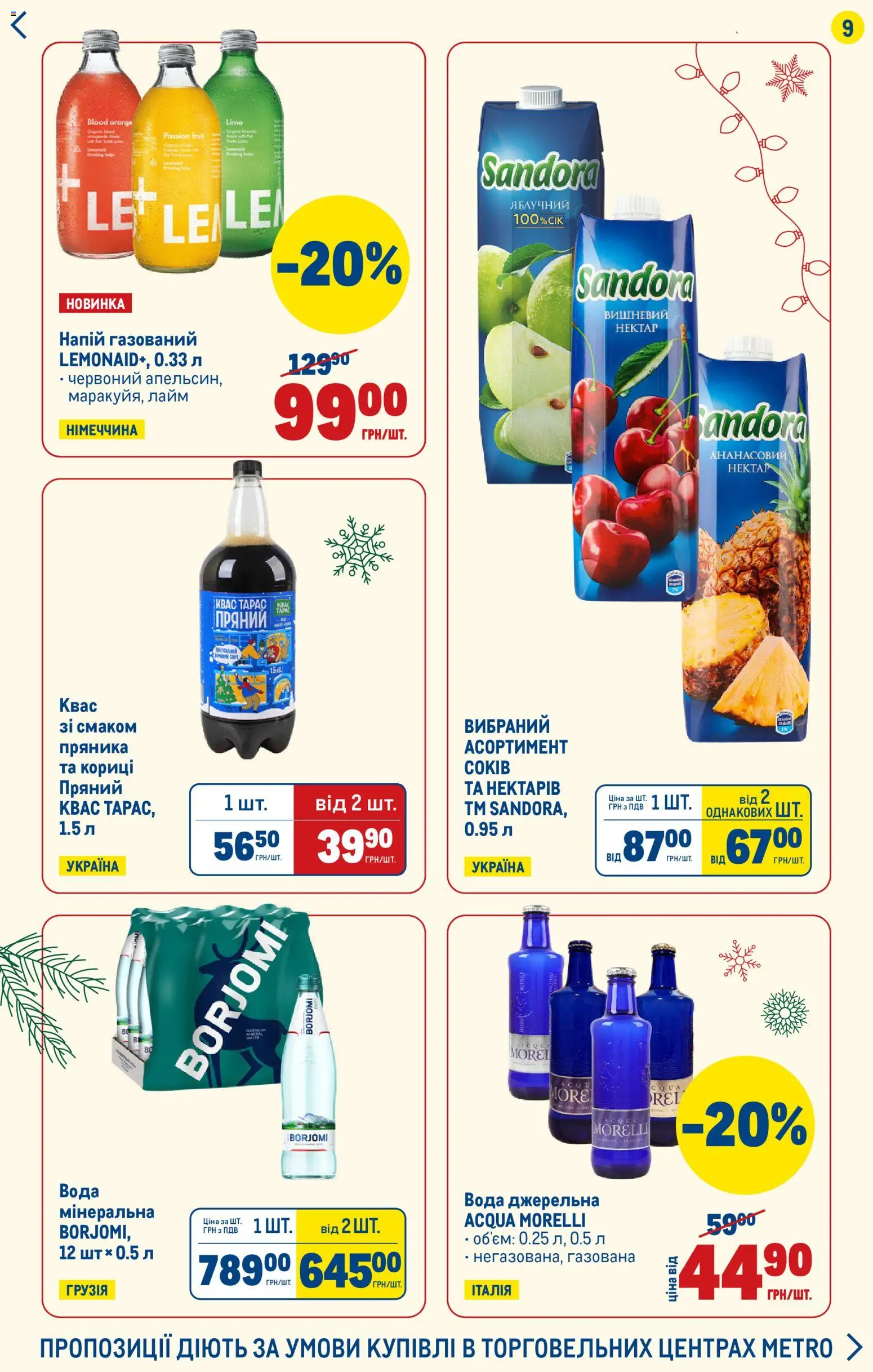 Metro Kаталог - дійснийкції з 29.12.2025 | Сторінка: 9