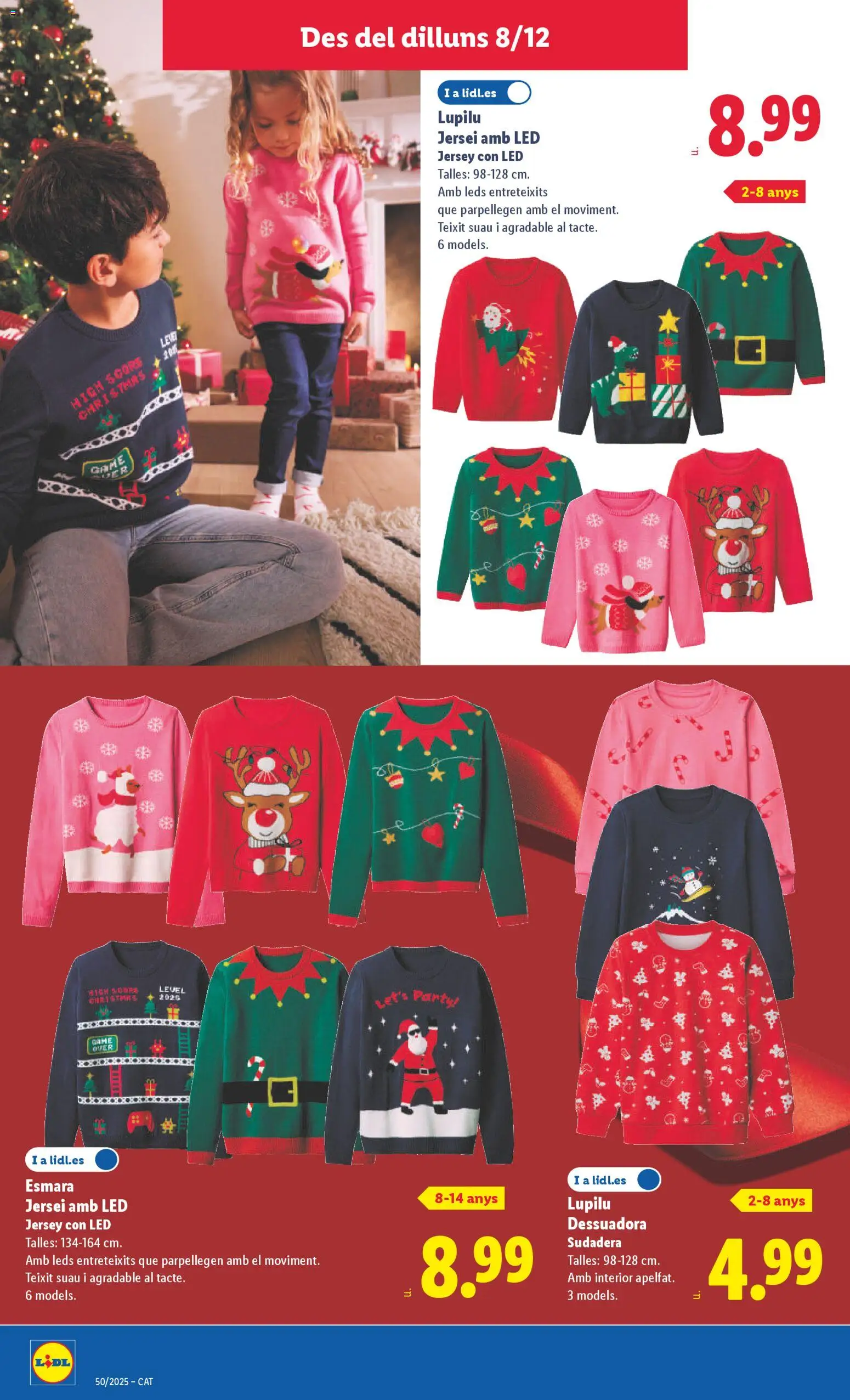 Lidl folleto de bazar │ válido desde el 08.12.2025 | Página: 18 | Productos: Sudadera