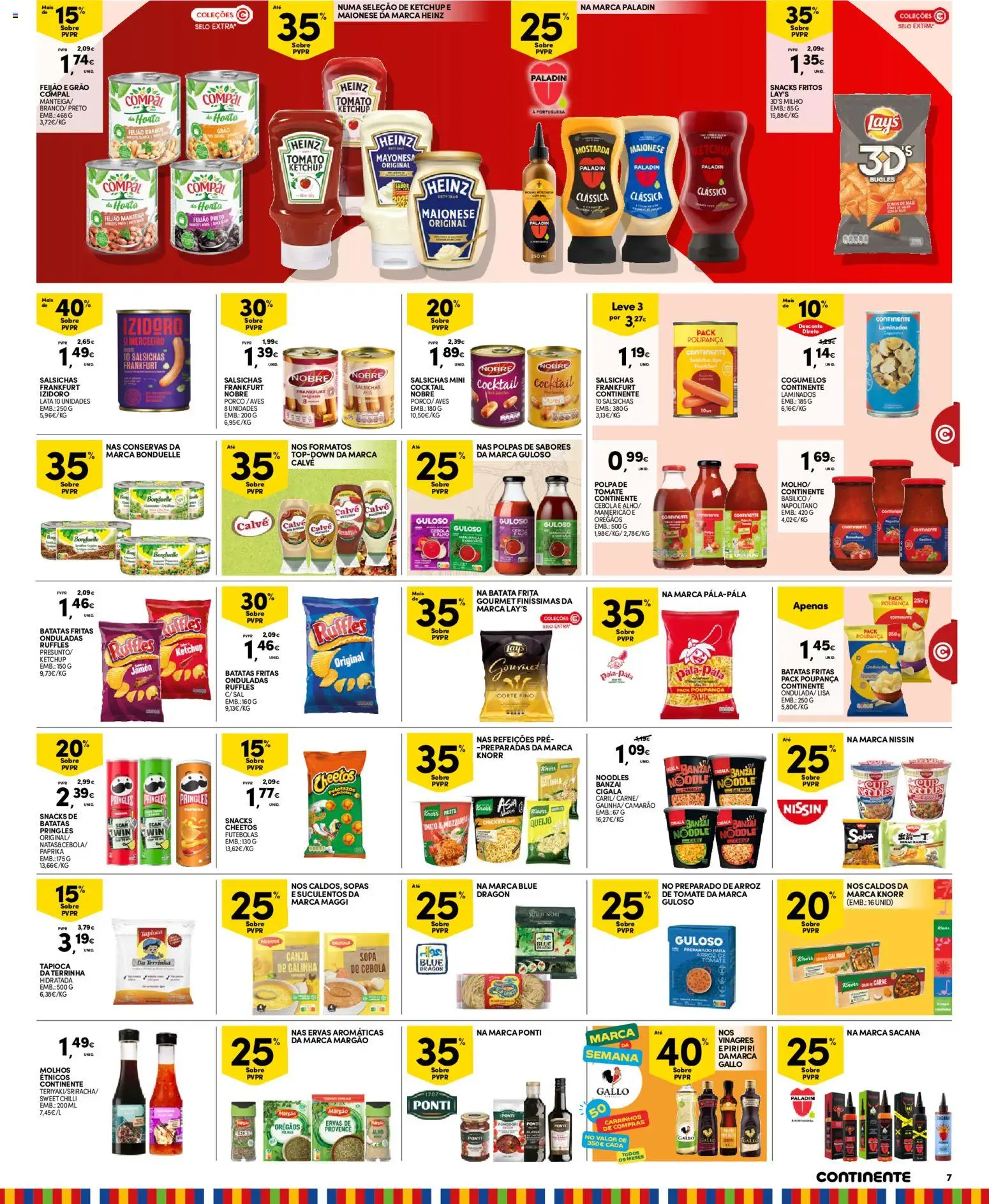 Continente - Madeira │ válido de 13.01.2026 | Página: 7 | Produtos: Batata frita, Queijo, Maionese, Cogumelos