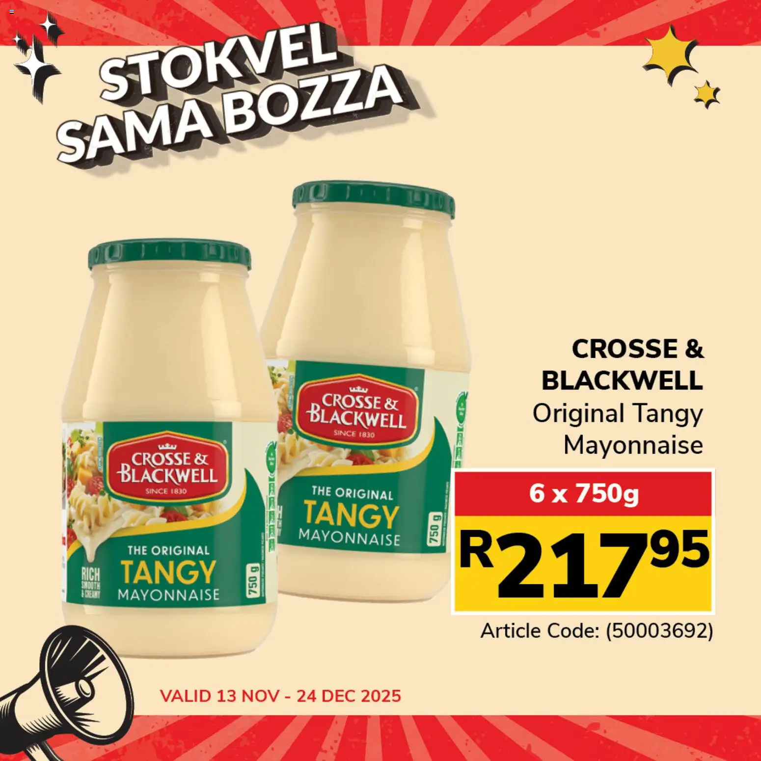 New Jumbo catalogue – valid from 13.11.2025 | Page: 2 | Products: Mayonnaise