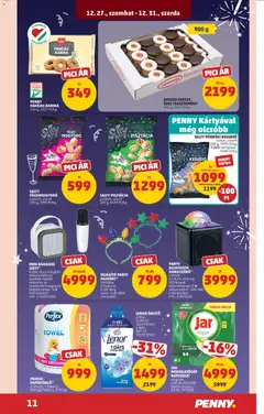 PENNY Akciós újság - amely érvényes a következő dátumtól: 27.12.2025 | Oldal: 15