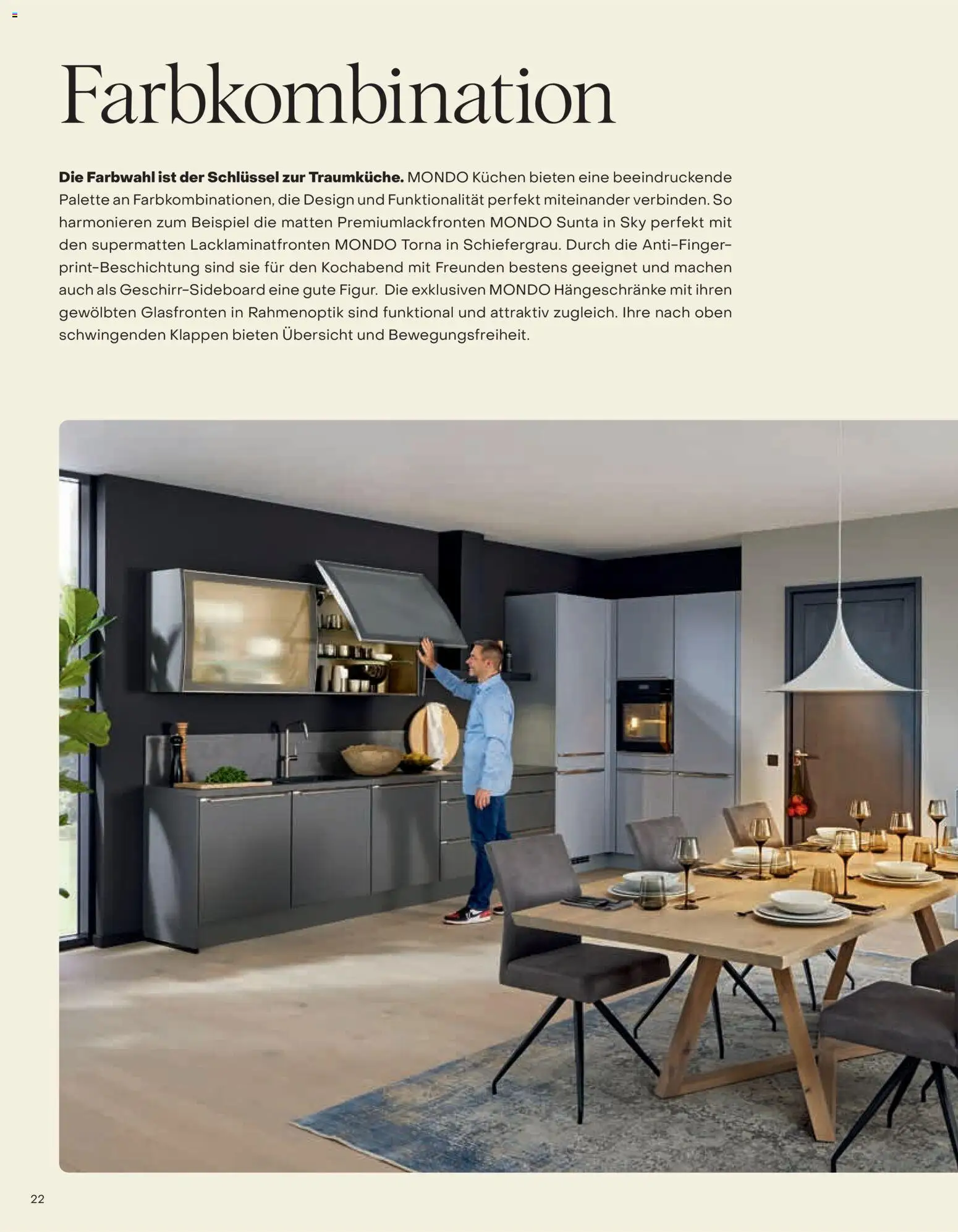 Ostermann Mondo Küchenprospekt 2026 – gültig ab 01.01.2026 | Seite: 22 | Produkte: Kuchen