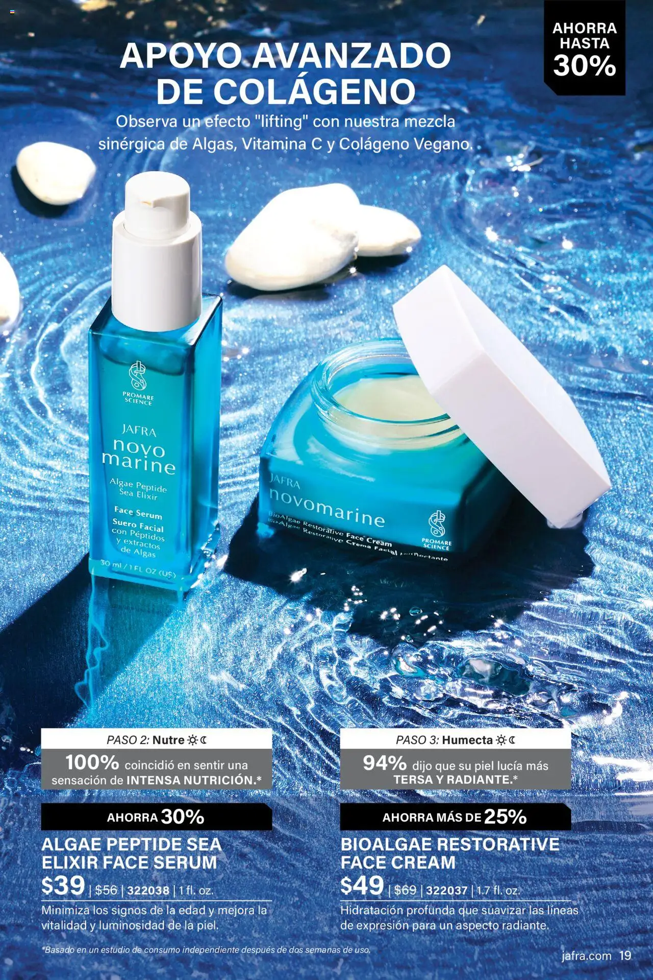 JAFRA folleto │ válido desde el 01.06.2025 | Página: 19 | Productos: Sérum, Crema facial, Crema