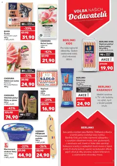 UZENINY PŘÍBRAM Francouzská paštika, 300 g od 17.09.2025 | Strana: 25 | Produkty: Sádlo, Párky, Tv, Uzeniny