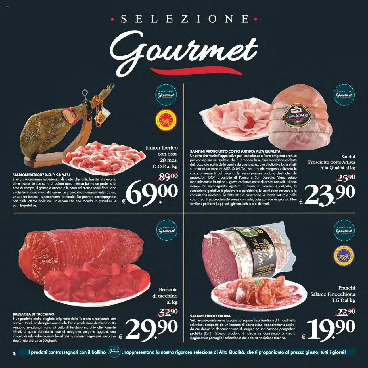 Volantino Decò del 12.08.2025 | Pagina: 2 | Prodotti: Prosciutto di Parma, Prosciutto Cotto, Suino, Prosciutto