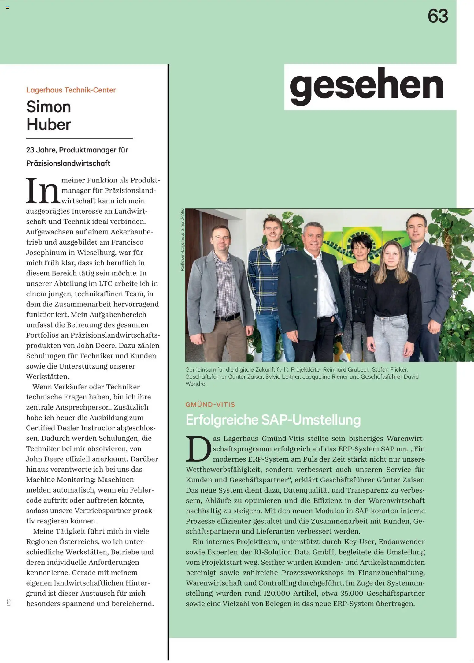 Lagerhaus Unser Land Jänner-Februar  2026 gültig ab 01.01.2026 | Seite: 63