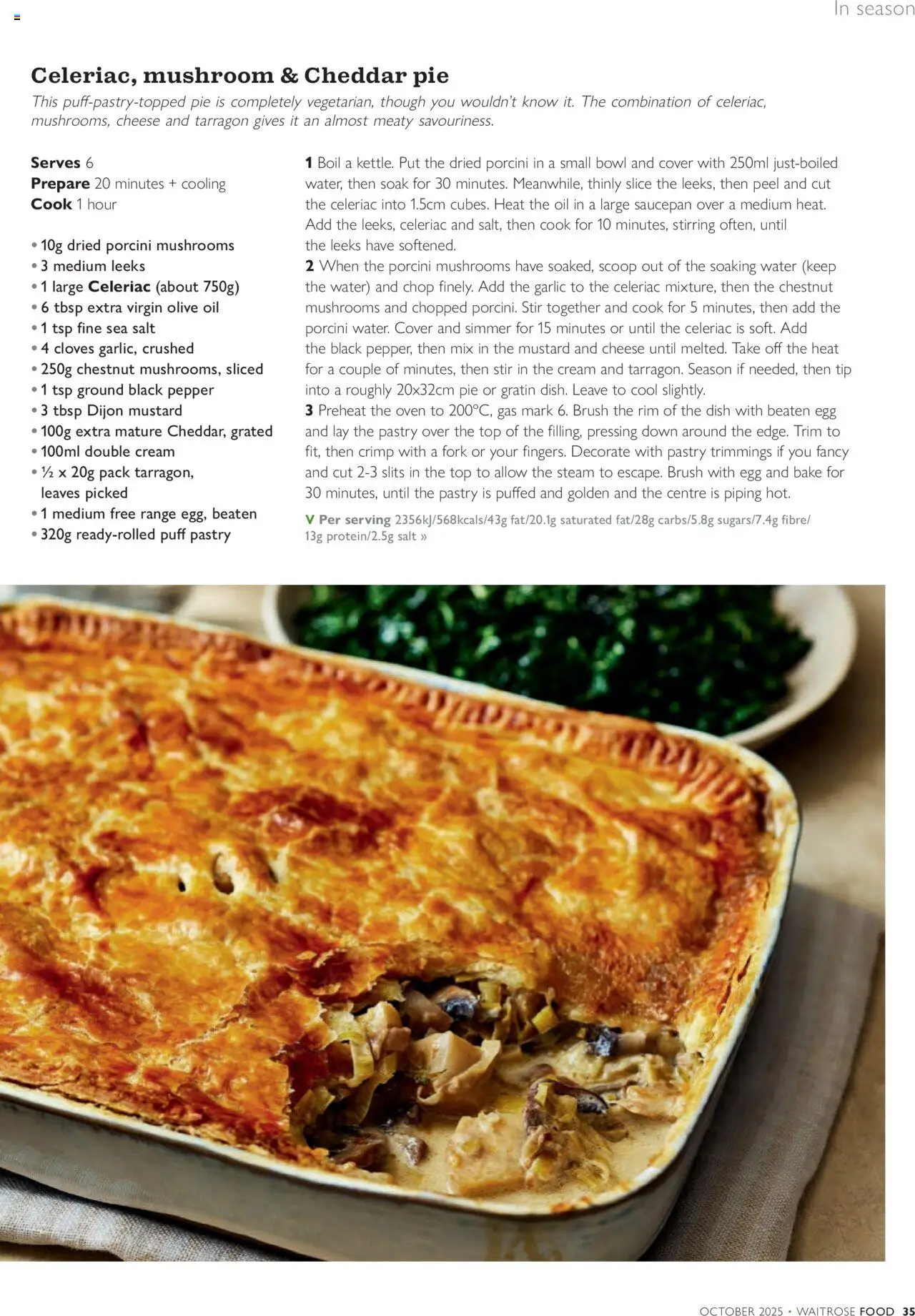 | Page: 35 | Products: Cream, The oven, Mushrooms, Oven