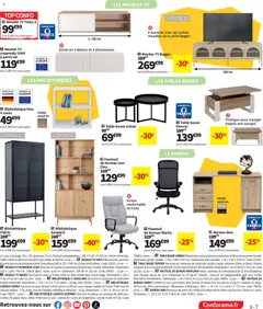 Conforama - Prévisualisation de Conforama catalogue valide à partir de 14.04.2026 | Page: 7 | Produits: Meuble, Porte, Fauteuil, Table
