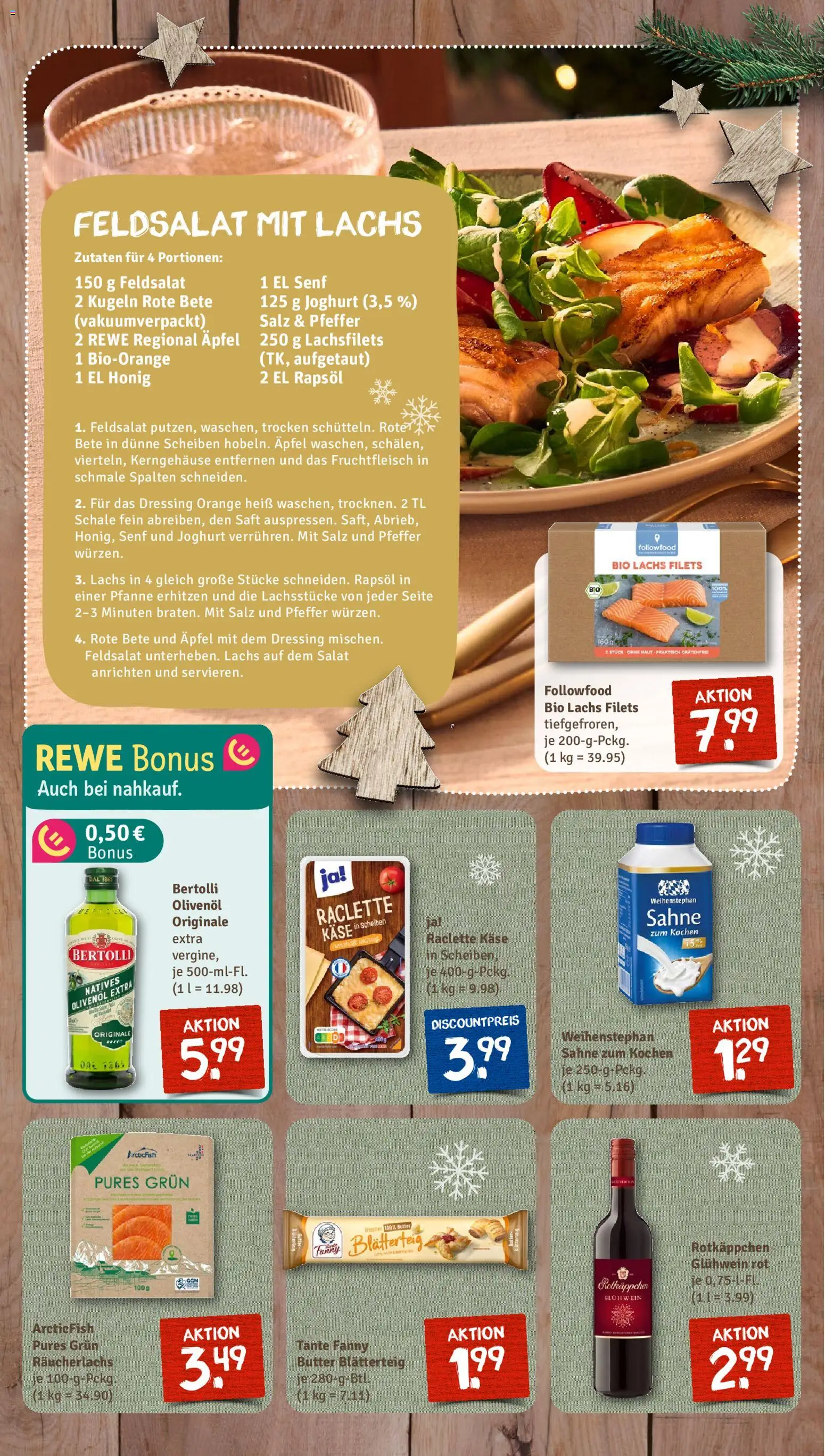 Nahkauf Prospekt – gültig ab 08.12.2025 | Seite: 2 | Produkte: Äpfel, Lachs, Salz, Sahne