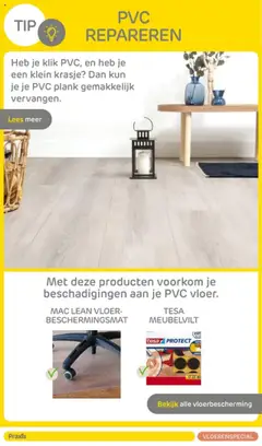Praxis - Vloerenspecial - Voorbeeld van een folder van Praxis, geldig van 26.07.2023 | Pagina: 52 | Producten: Een hoed, Een pet, Bank met meerdere posities, Een per dag