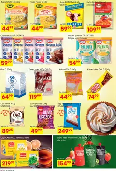 Fortuna Market katalog - pregled Fortuna Market kataloga - važi od 10.02.2026 | Strana: 6 | Proizvode: Palenta, Podravka, Šlag krem, Čaj