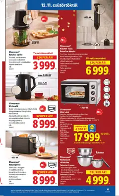 Lidl Akciós újság - amely érvényes a következő dátumtól: 11.12.2025 | Oldal: 33