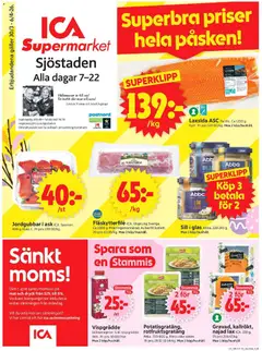 ICA Supermarket - Stockholm - Förhandsvisning av reklamblad från butik ICA Supermarket aktuell från 30.03.2026