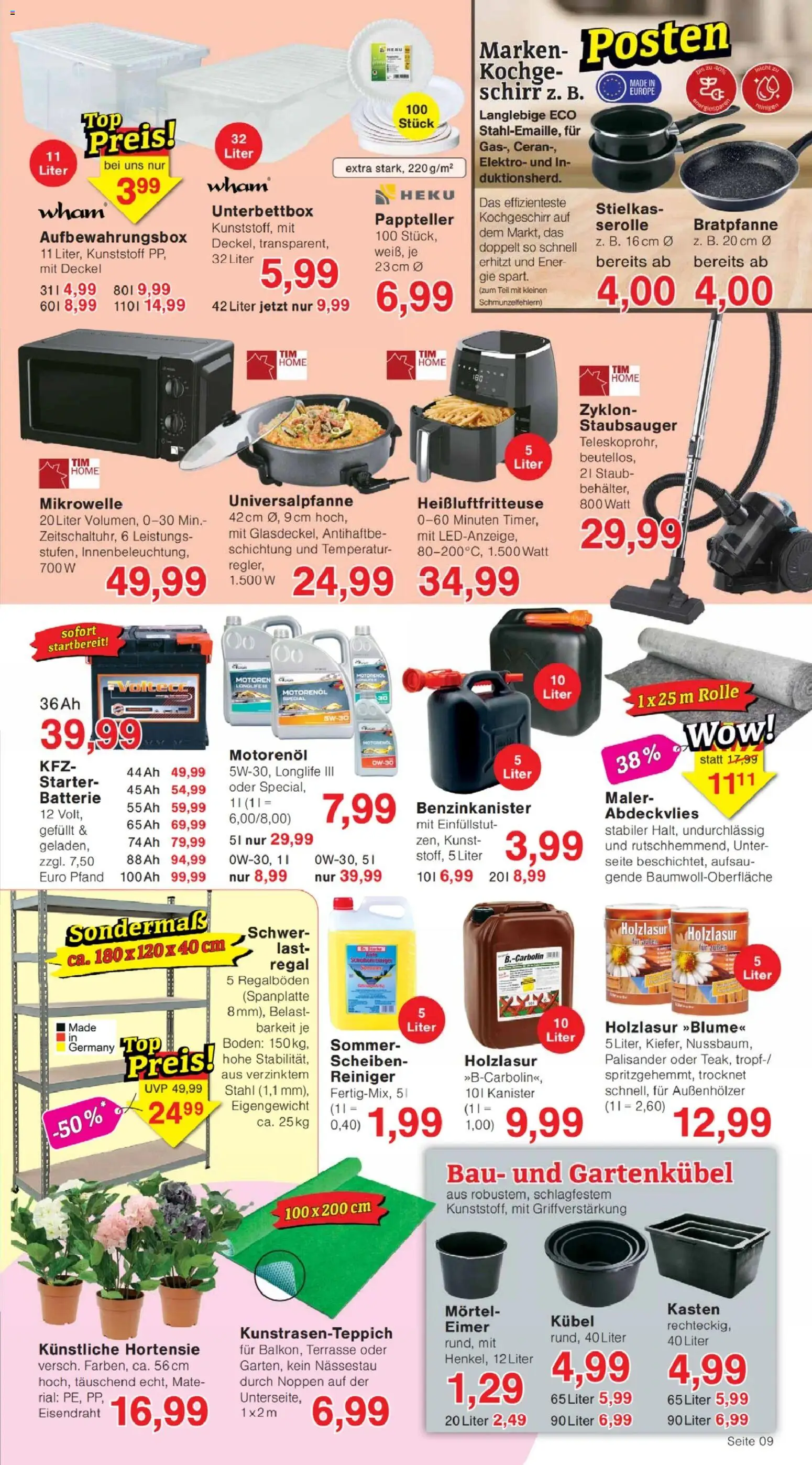 Jawoll Prospekt – gültig ab 27.04.2026 | Seite: 13 | Produkte: Hortensie, Staubsauger, Regal, Batterie