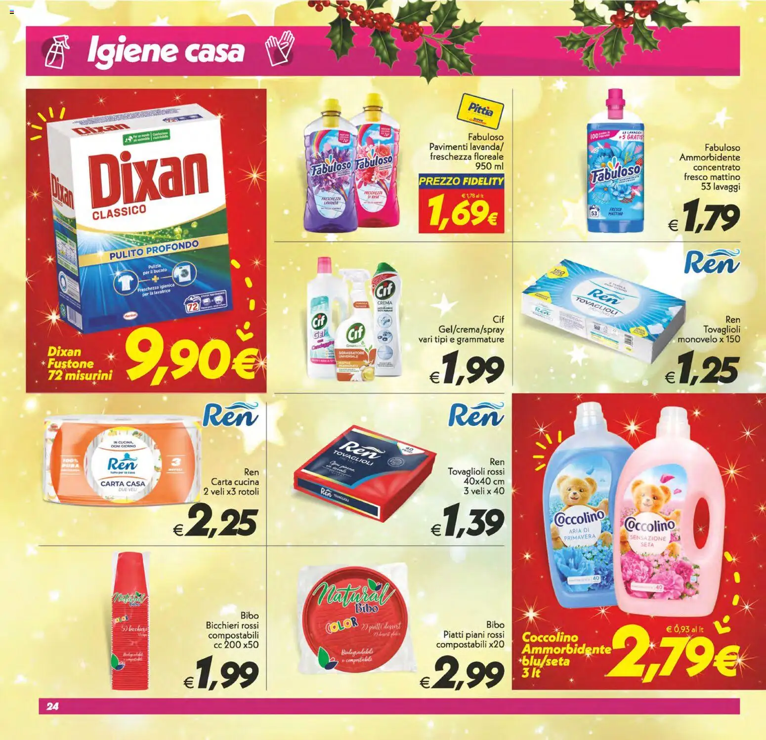 Volantino SuperConveniente del 05.12.2025 | Pagina: 24 | Prodotti: Crema, Ammorbidente, Lavatrice, Lavanda