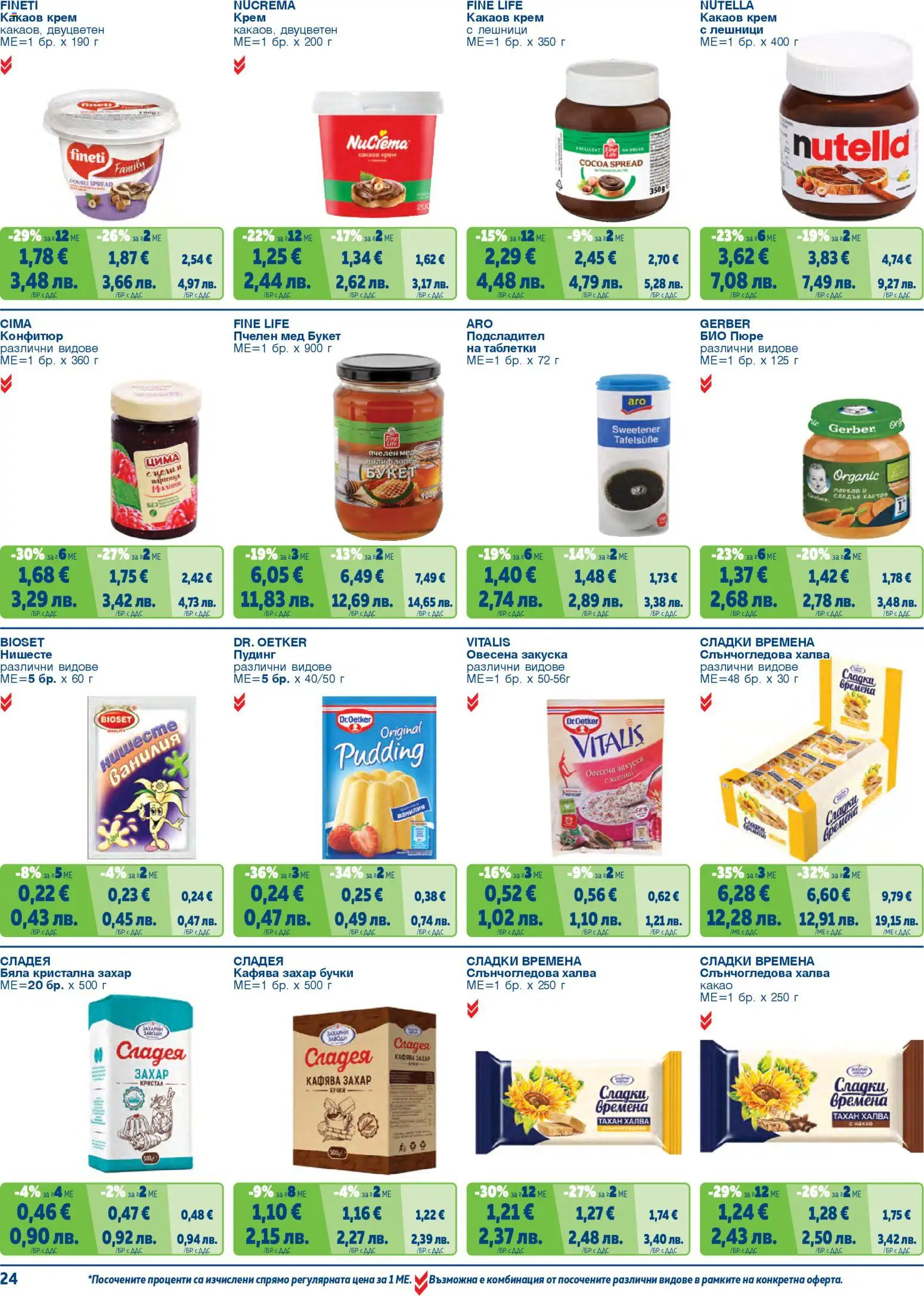 {H1} | Страница: 24 | Продукти: Пюре, Конфитюр, Calvados, Graham liszt