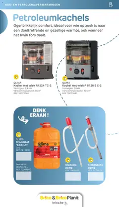 Brico - Verwarmingscatalogus - Voorbeeld van een folder van Brico, geldig van 28.04.2025 | Pagina: 36 | Producten: Kachel