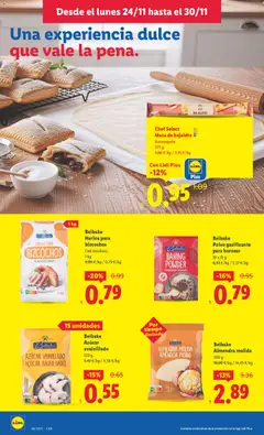 Vista previa Belbake Harina para bizcochos, Con levadura. 1 kg válido desde el 24.11.2025 | Página: 12