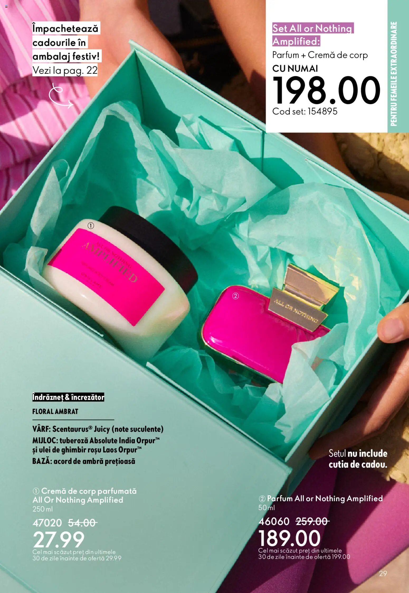Noul catalog Oriflame – valabil de la 11.02.2026 | Pagină: 29 | Produse: Body, Parfum, Cremă, Ulei