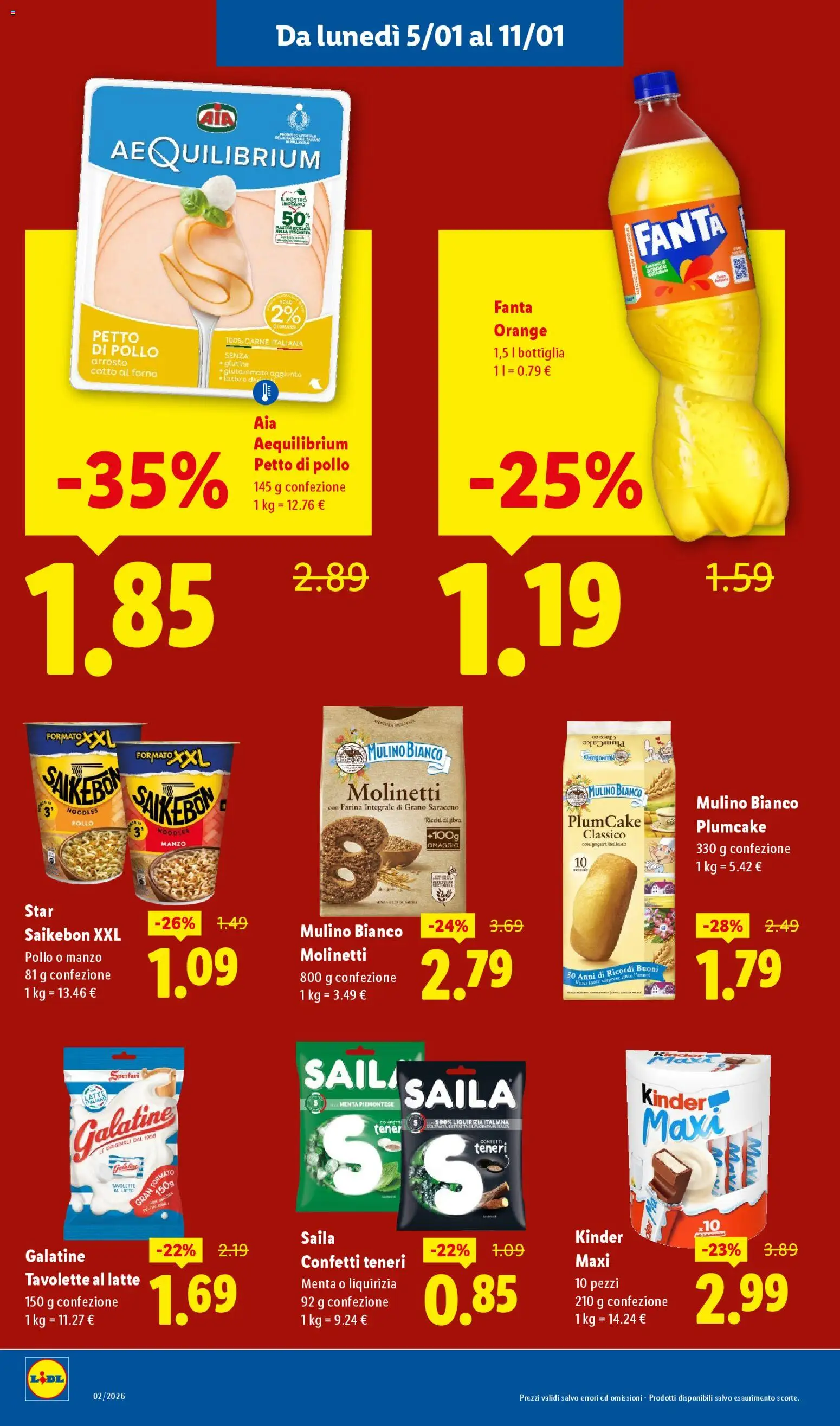 Volantino Lidl del 05.01.2026 | Pagina: 18