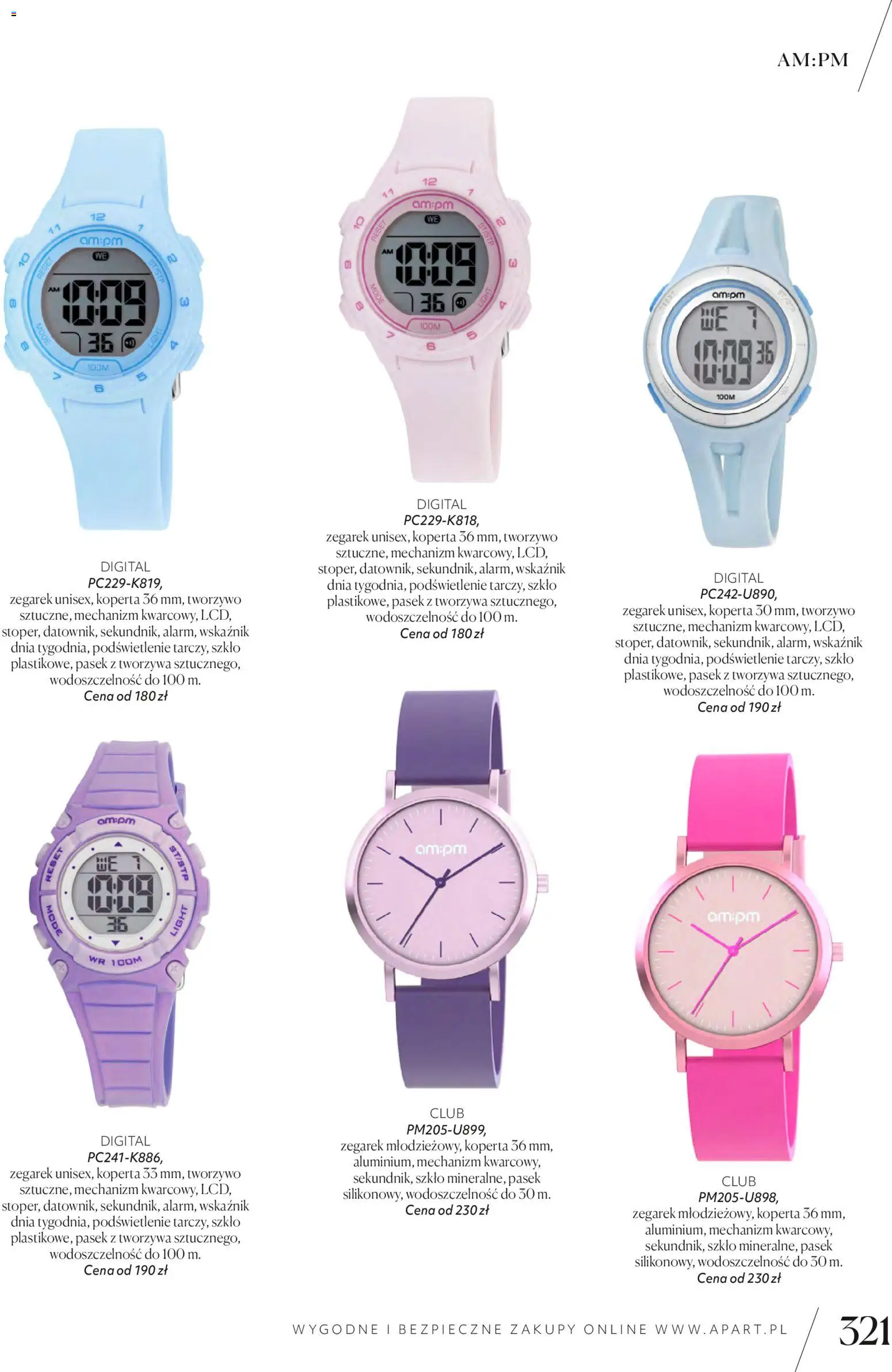 Apart promocje od 04.11.2025 | Strona: 323 | Produkty: Zegarek, Pasek
