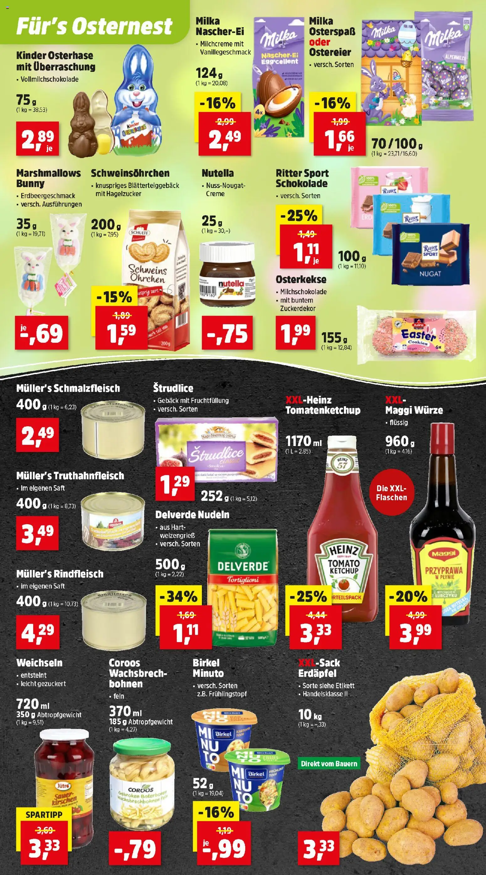 Thomas Philipps Flugblatt gültig ab 23.03.2026 | Seite: 22 | Produkte: Ketchup, Creme, Saft, Nudeln