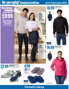 Eurospin katalog akcije – veljaven od 19.02.2026 | Stran: 14 | Izdelki: Prenosni racunalnik, Racunalnik, Cevlji, Nahrbtnik