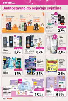 Katalog Plodine - Pregled kataloga iz trgovine Plodine, vrijedi od 01.10.2025 | Stranica: 30 | Proizvodi: Pelene, Sapun, Toaletni papir, Violeta