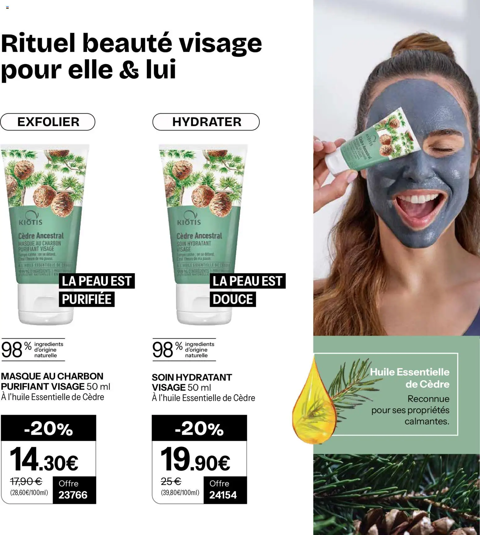 {H1} | Page: 32 | Produits: Huile essentielle, Masque, Huile