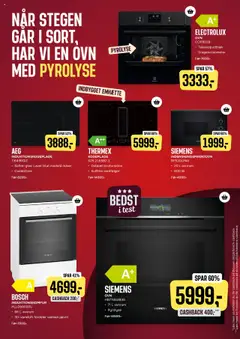 Skousen - Black Friday gyldig fra 20.10.2025 | Side: 5 | Produkter: Ovn, Kogeplade