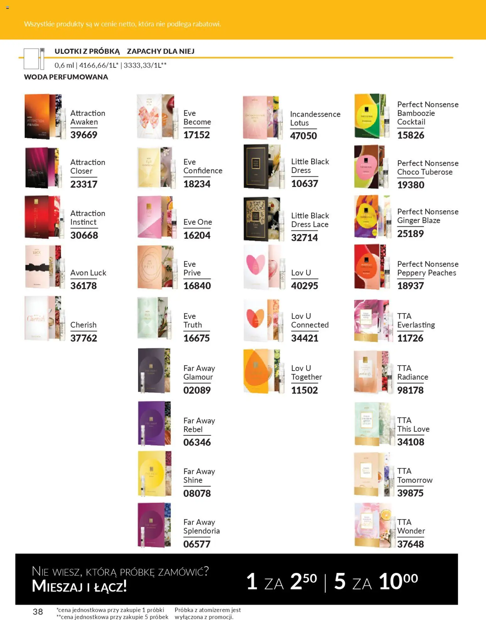 Avon Katalog - Magazyn Focus od 01.12.2025 | Strona: 38