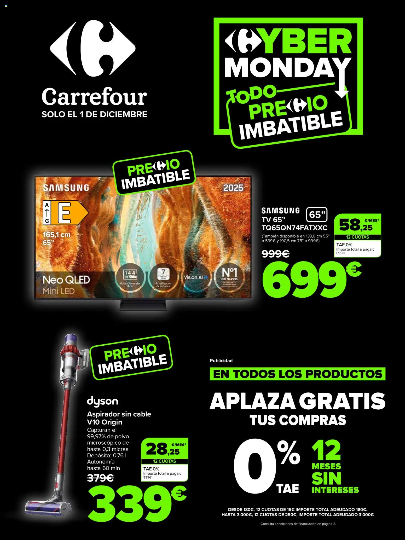 Carrefour Cyber Monday │ válido desde el 01.12.2025 | Página: 1