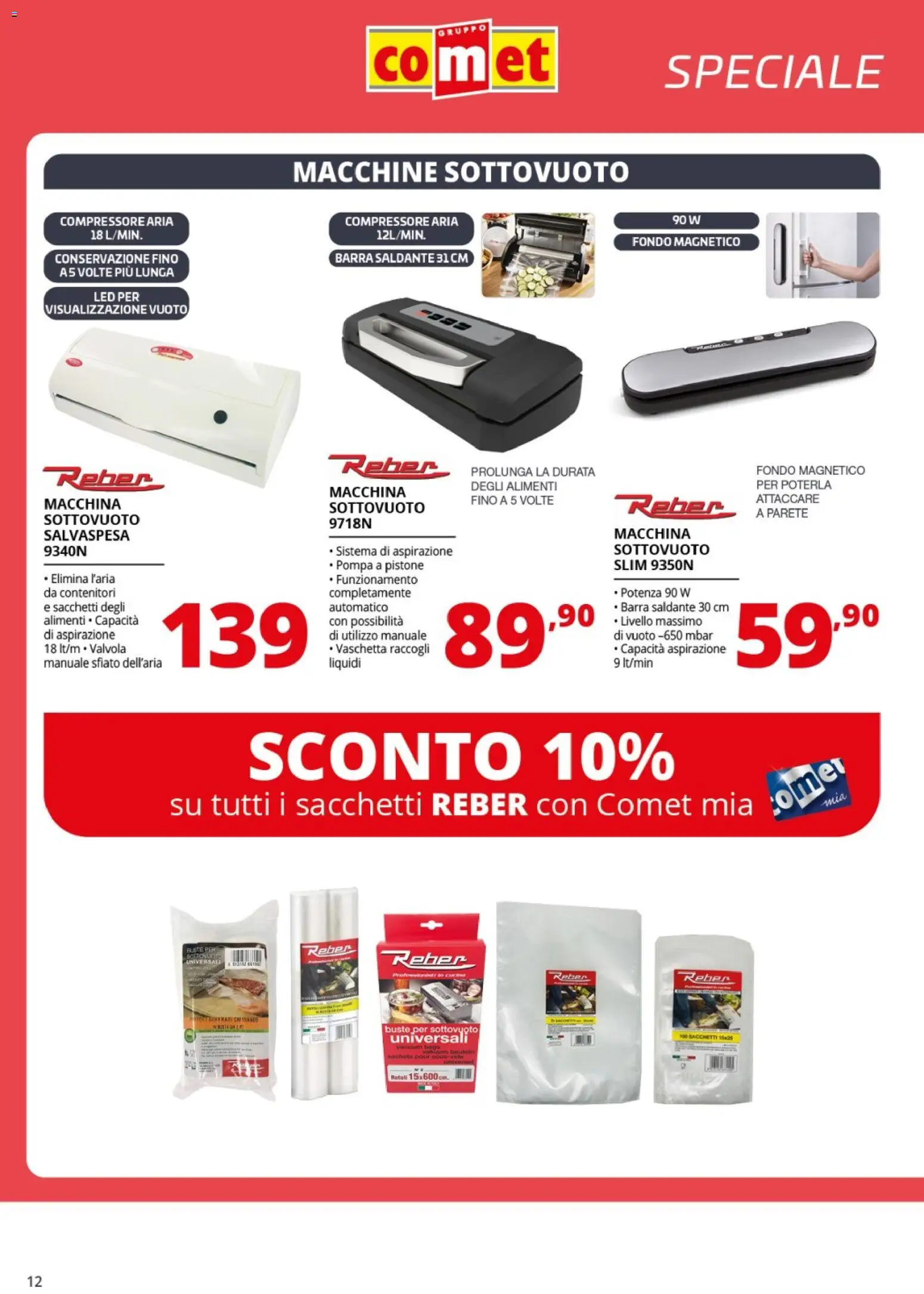 Volantino Comet del 31.10.2025 | Pagina: 12