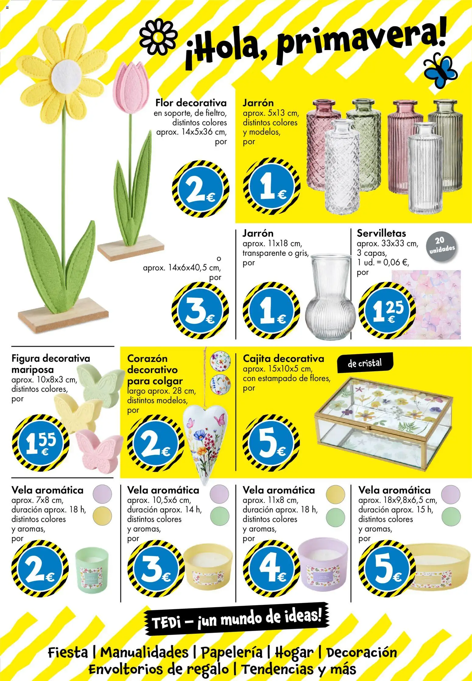 TEDi folleto │ válido desde el 06.03.2026 | Página: 7 | Productos: Vela, Vela aromática, Jarrón