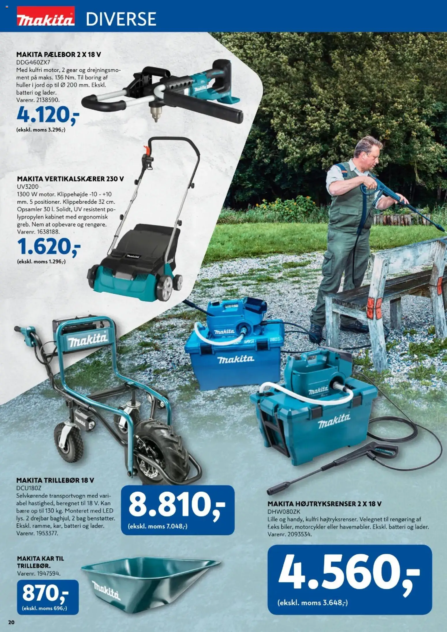 Davidsen tilbudsavis – gyldig fra 08.04.2025 | Side: 20 | Produkter: Batteri