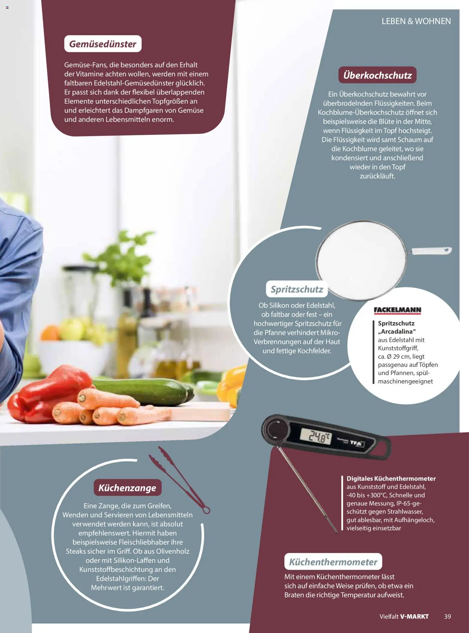 V-Markt - Vielfalt Januar / Februar – gültig ab 02.01.2026 | Seite: 39 | Produkte: Gemüse