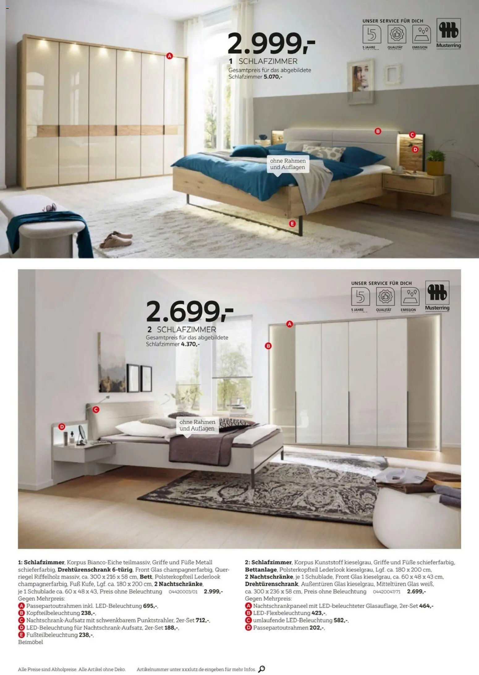 XXXL Lutz - Musterring Spezial – gültig ab 09.11.2025 | Seite: 6 | Produkte: Drehtürenschrank