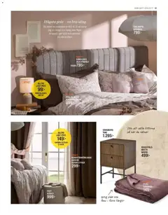 Mio erbjudanden - Förhandsvisning av reklamblad från butik Mio aktuell från 01.03.2026 | Sida: 61 | Produkter: Bordslampa, Pläd, Gardin, Matta