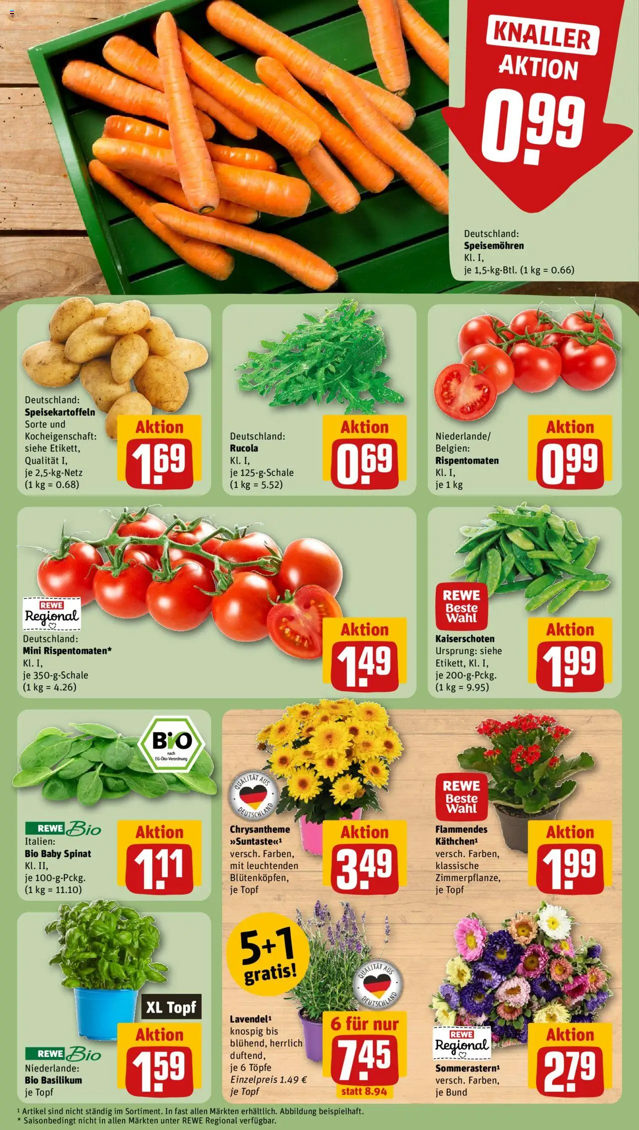 Rewe ihr Kaufpark Prospekt 	 - gültig ab dem 18.08.2025 | Seite: 5 | Produkte: Rucola