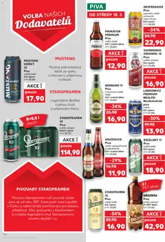 Náhled letáku STAROPRAMEN 10, Pivo světlé výčepní 8x0,5 I plech od 18.03.2026 | Strana: 42