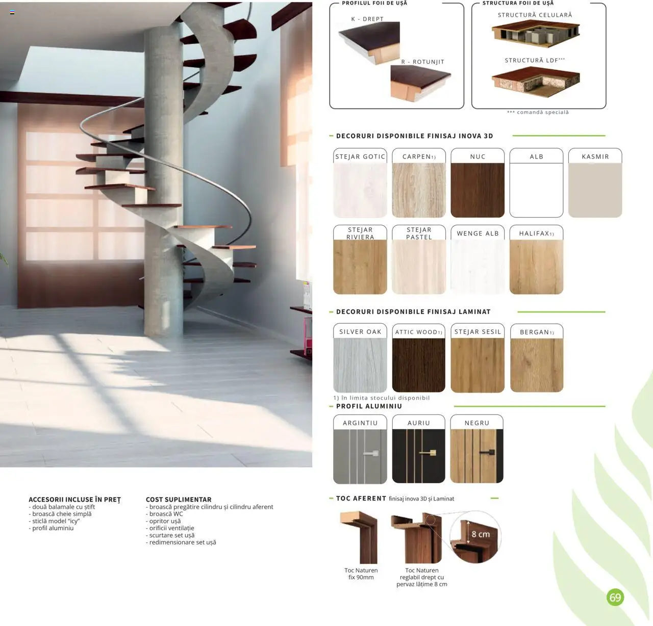 Noul catalog Proges – valabil de la 01.08.2025 | Pagină: 69 | Produse: Ușă