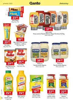 Náhled letáku Astur & Qanto leták - Velkoobchod 12/2025 od 01.12.2025 | Strana: 152 | Produkty: Tatra Salko Karamel, Majonéza, Potraviny, Tatarská omáčka