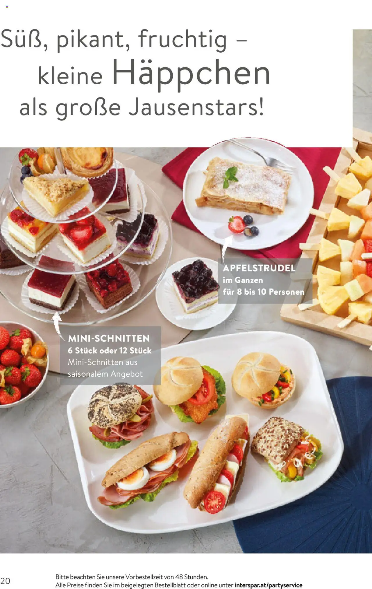 Interspar Ihre Party Unser Service gültig ab 14.10.2024 | Seite: 20