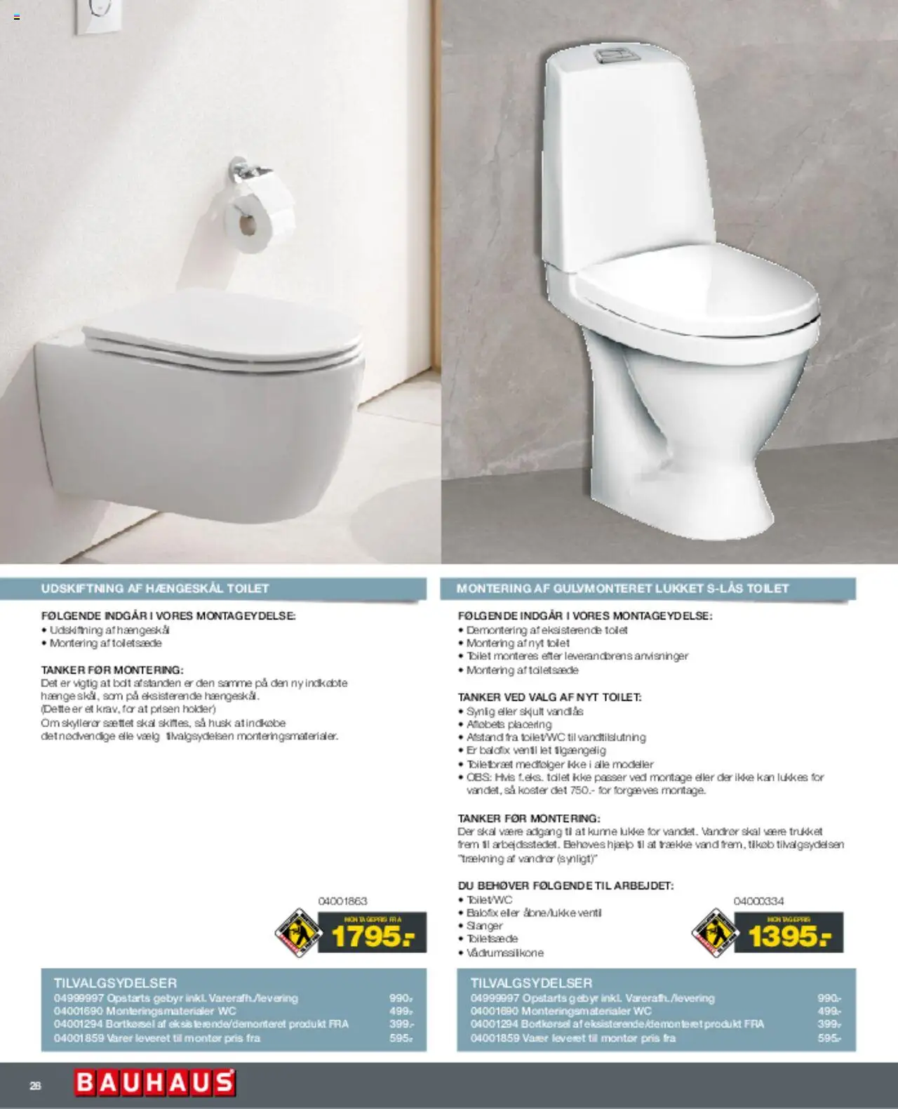 Bauhaus Tilbudsavis gyldig fra 01.03.2025 | Side: 28 | Produkter: Toilet, Søm