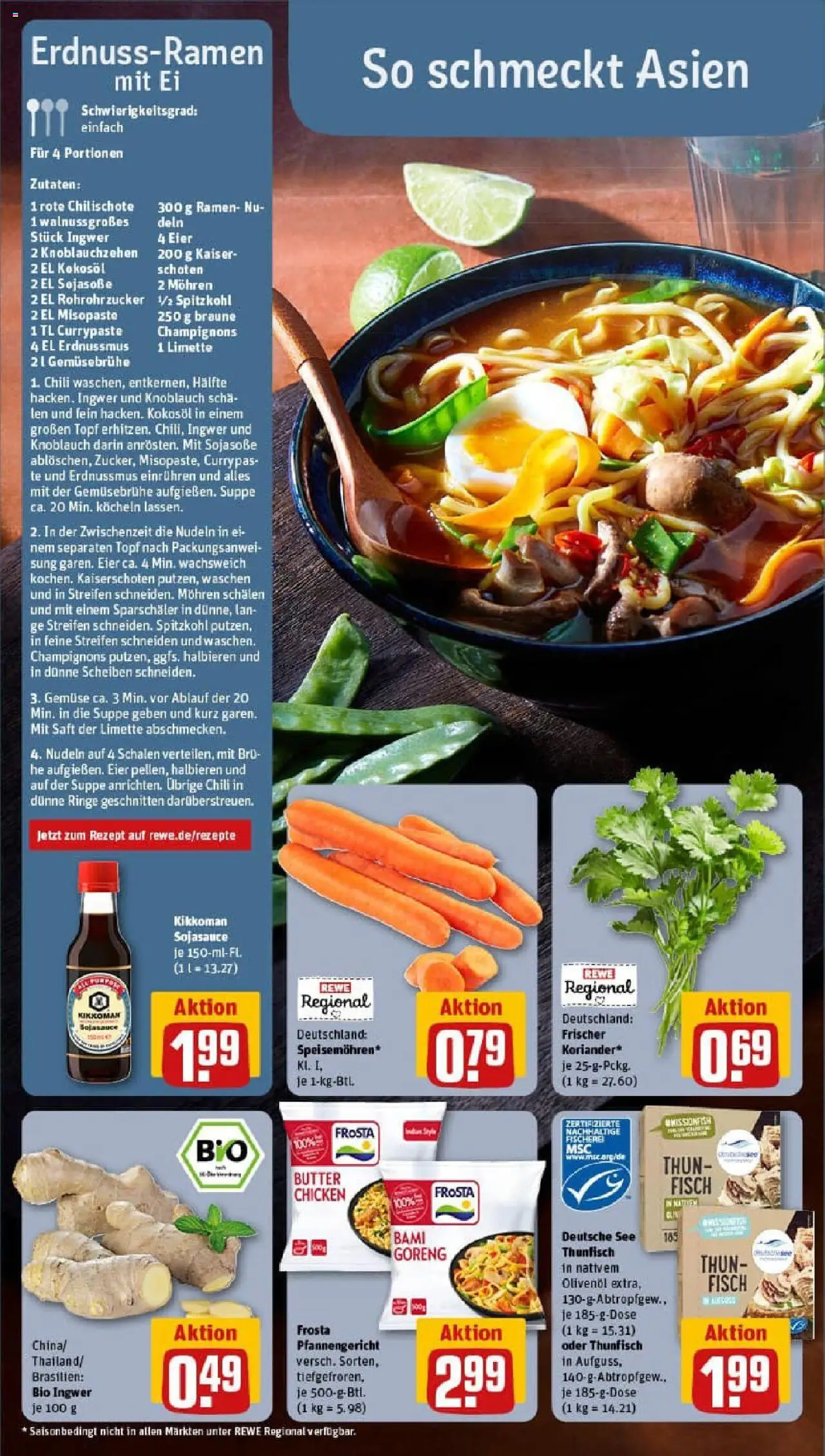 Rewe prospekt Kleinostheim	 – gültig ab 01.09.2025 | Seite: 4 | Produkte: Olivenol, Mohren, Gemüse, Limette