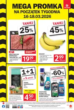 Pogląd oferty "Selgros cash&carry gazetka - Mega Promka" - ważna od 09.03.2026 | Strona: 2 | Produkty: Ziemia uniwersalna, Mięso mielone, Szampon, Banany