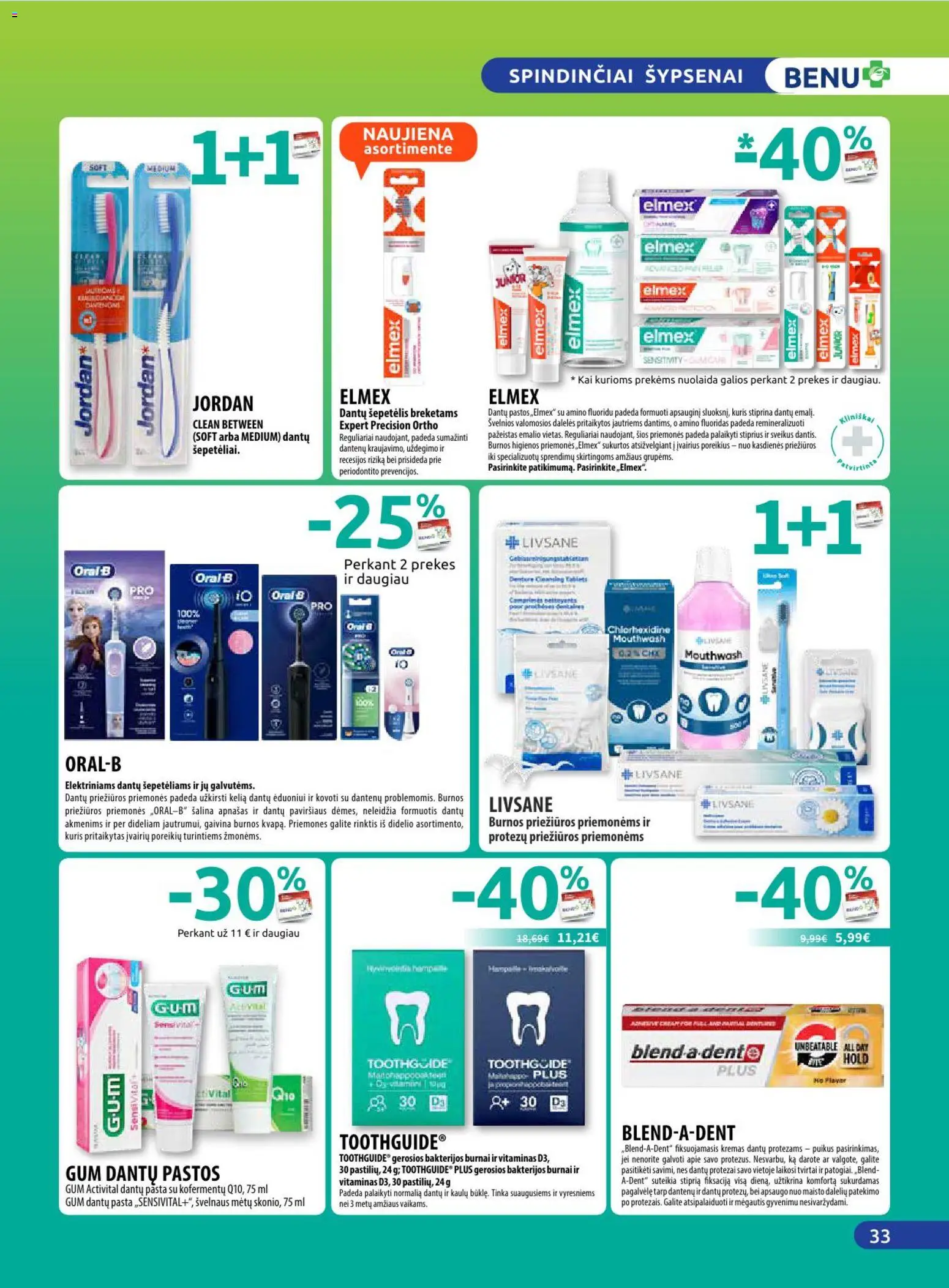 BENU akcijos nuo 01.04.2026 | Puslapis: 33