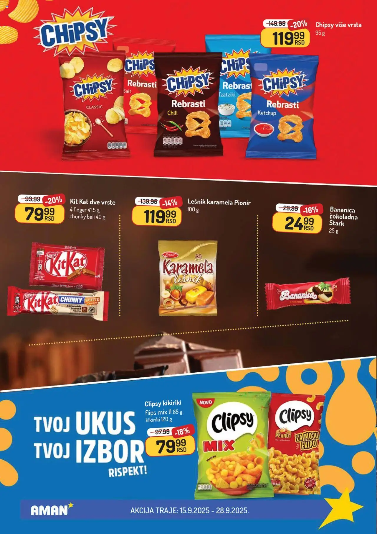 Aman katalog - važi od 15.09.2025 | Strana: 26 | Proizvode: Lešnik, Kikiriki